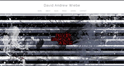 Desktop Screenshot of davidandrewwiebe.com