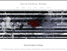 Tablet Screenshot of davidandrewwiebe.com